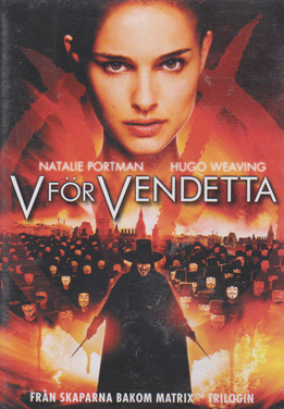 V För Vendetta  - 1 disc (beg DVD)